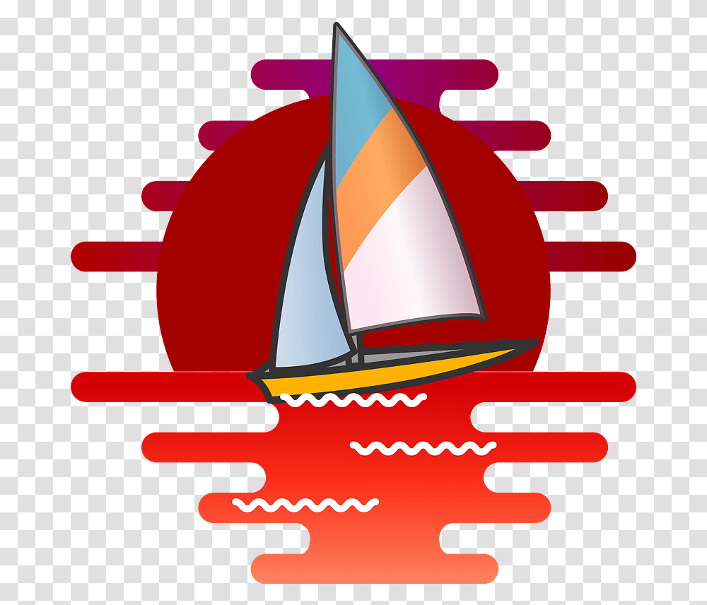 Clipart Nautical, Transportation, Vehicle, Boat, Sailboat Transparent Png