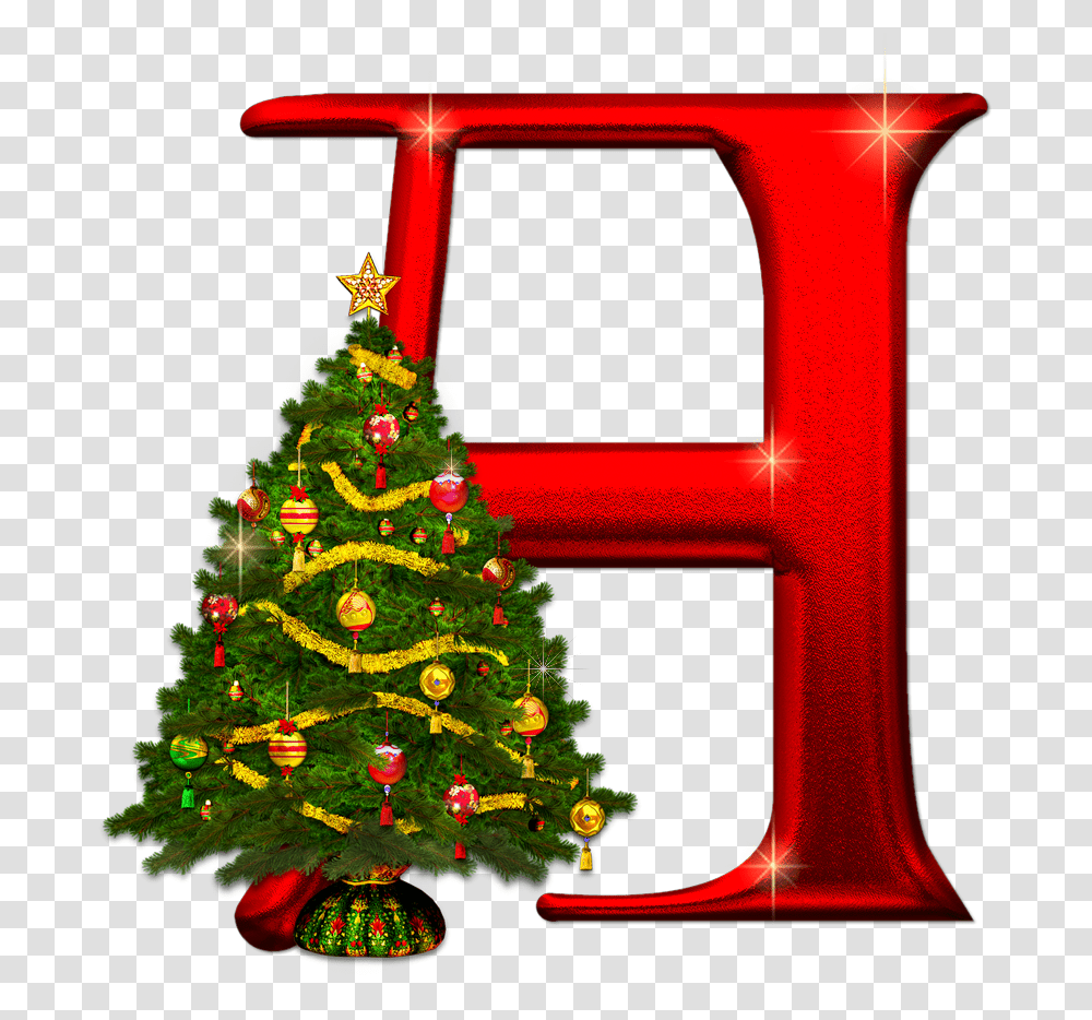 Clipart Navidad Letra De Navidad Gif, Tree, Plant, Christmas Tree, Ornament Transparent Png