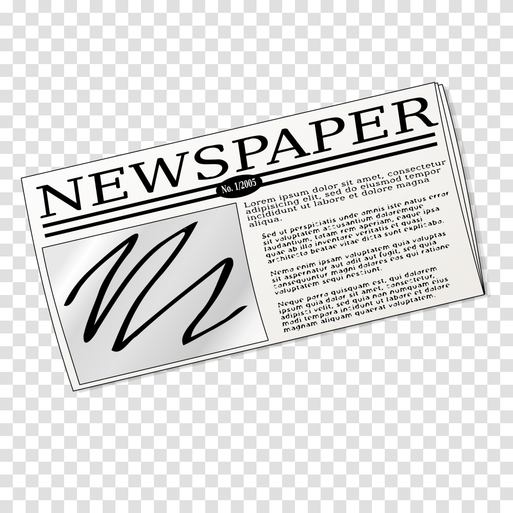 Clipart Newspaper Newspaper Clip Art, Text, Document, Label Transparent Png