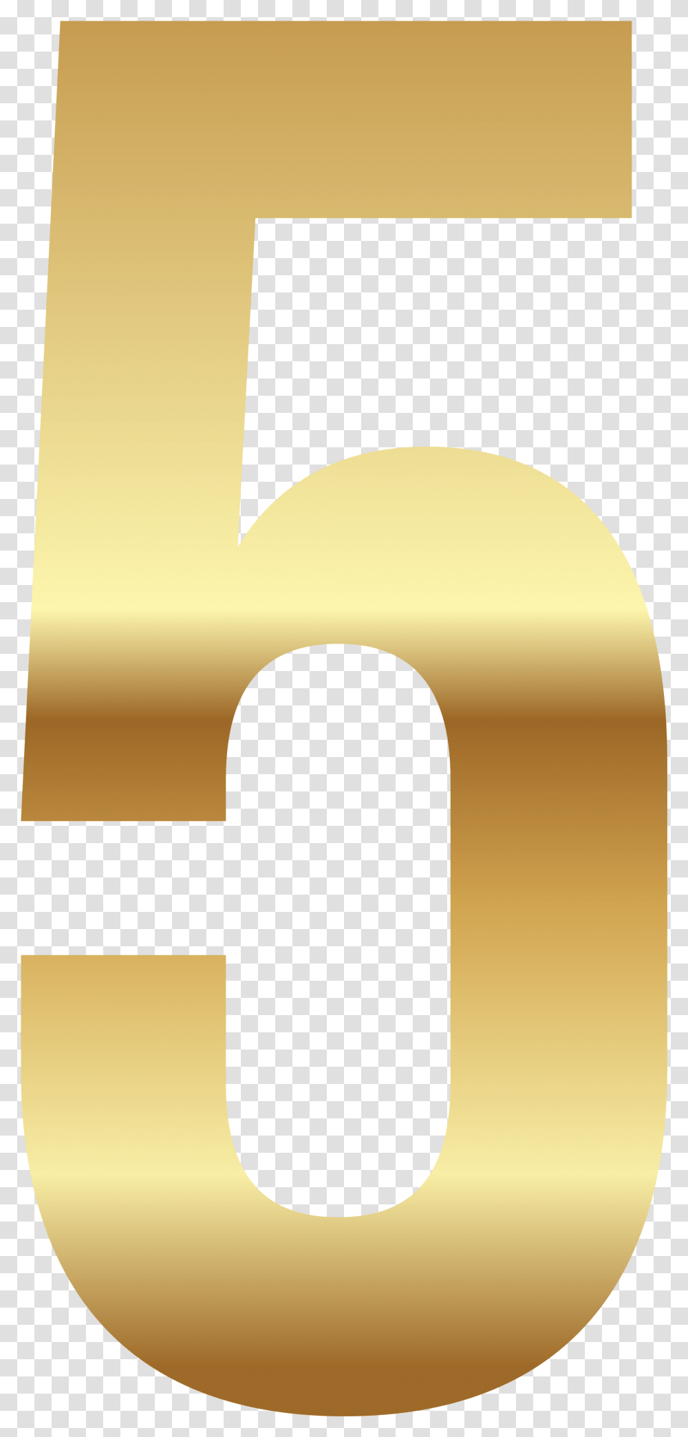 Clipart Numbers Five Golden Number, Lamp, Alphabet, Lock Transparent Png