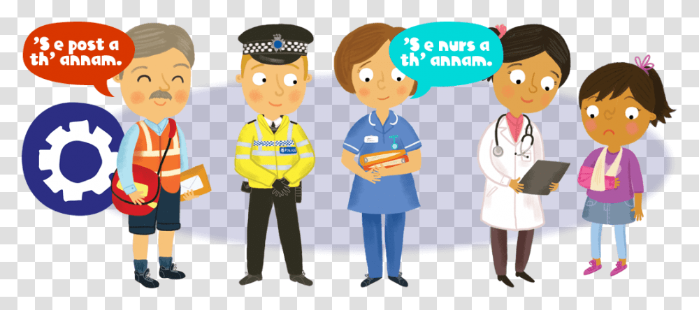 Clipart Occupation Cartoon, Person, Police, Costume, Female Transparent Png