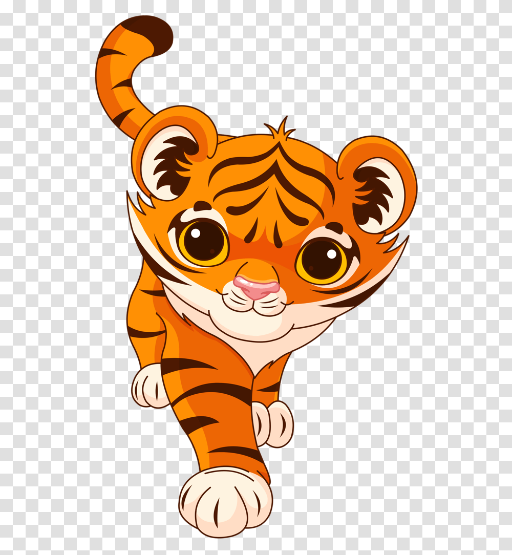 Clipart Of A Monkey Lion And Tiger At A Zoo Entrance Background Tiger Cartoon, Face, Food, Dessert Transparent Png