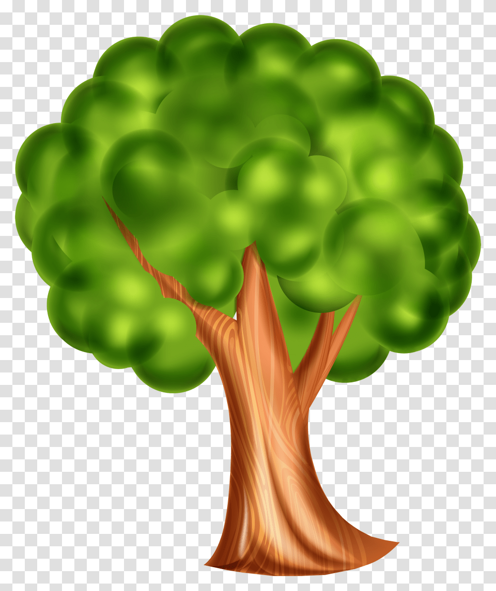 Clipart Of Benz Cotton Tree And Trees Clipart Transparent Png