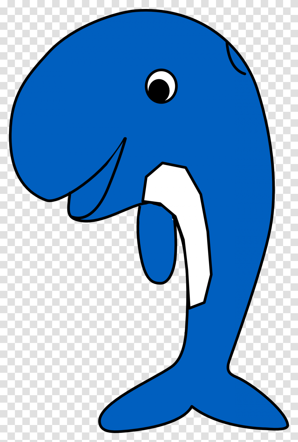 Clipart Of Blue Whale, Elephant, Furniture Transparent Png