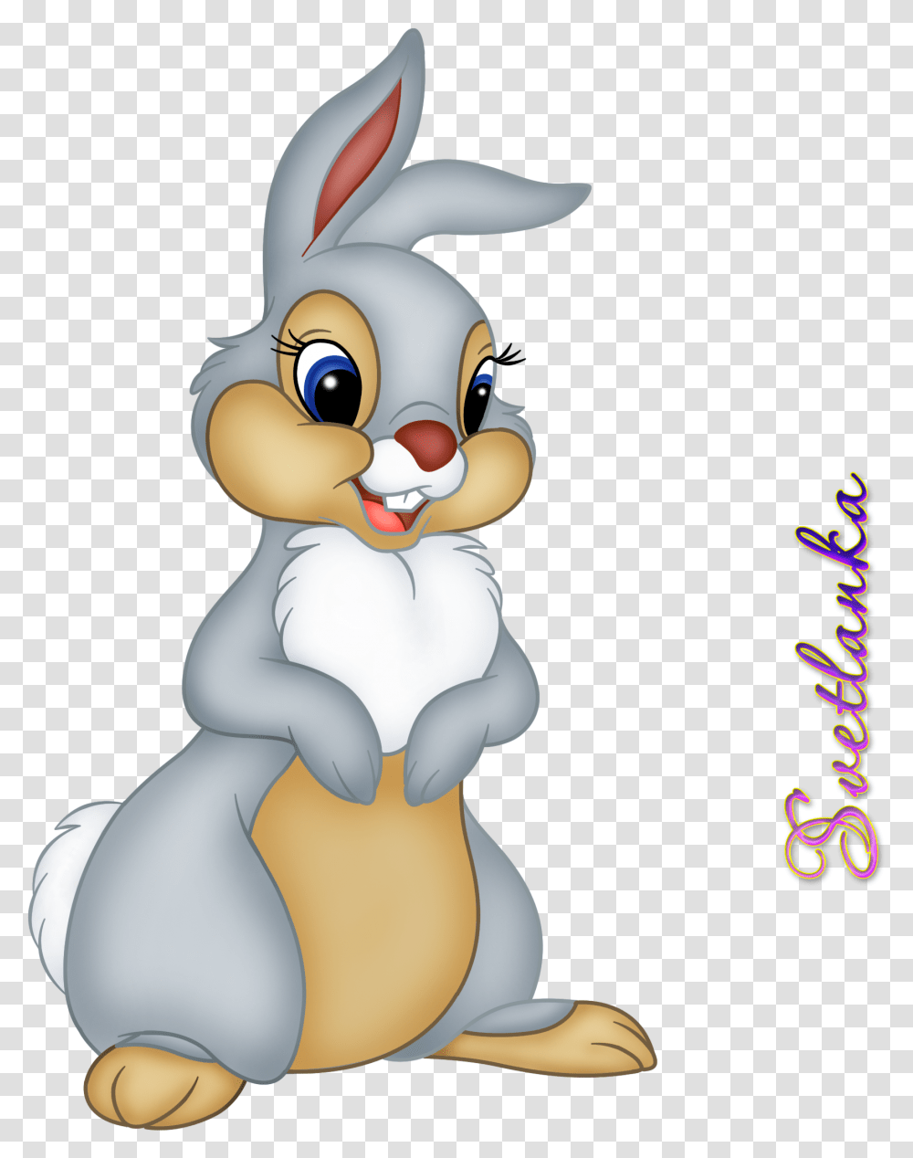 Clipart Of Bunnies Cartoon Bambi Disney Bunny, Toy, Mammal, Animal, Pet Transparent Png