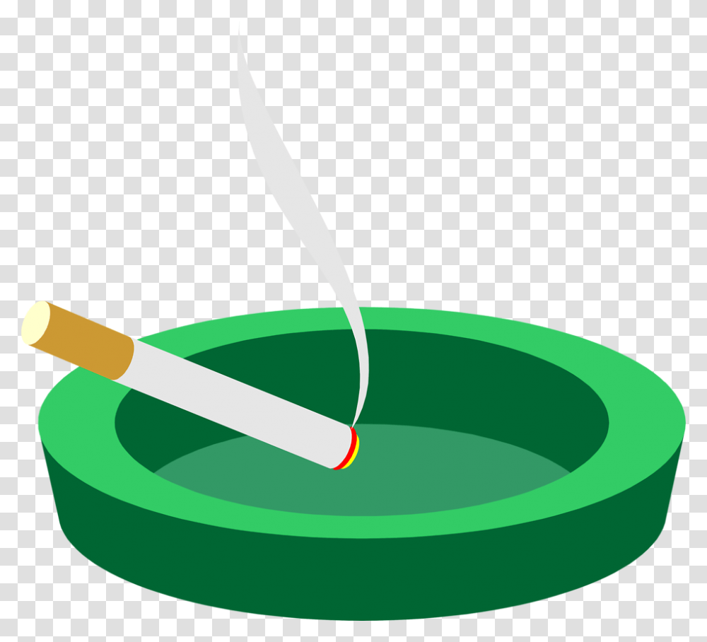 Clipart Of Cigarette Ash And Cigarettes Illustration, Ashtray Transparent Png
