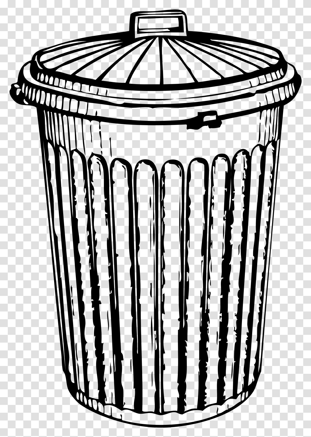 Clipart Of Detailed Areas And Fin Trash Can Clip Art, Gray, World Of Warcraft Transparent Png