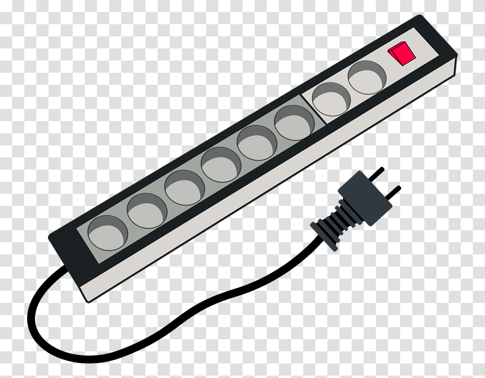 Clipart Of Electrical Cord Clip Art Images, Electronics, Adapter, Leisure Activities Transparent Png