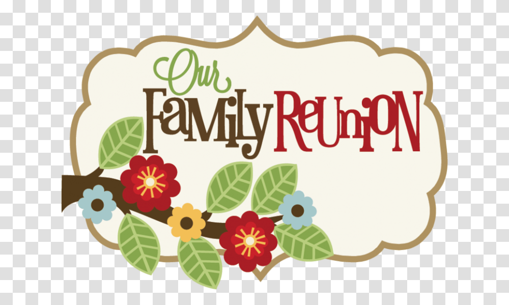 Clipart Of Family Reunion, Label, Plant, Floral Design Transparent Png
