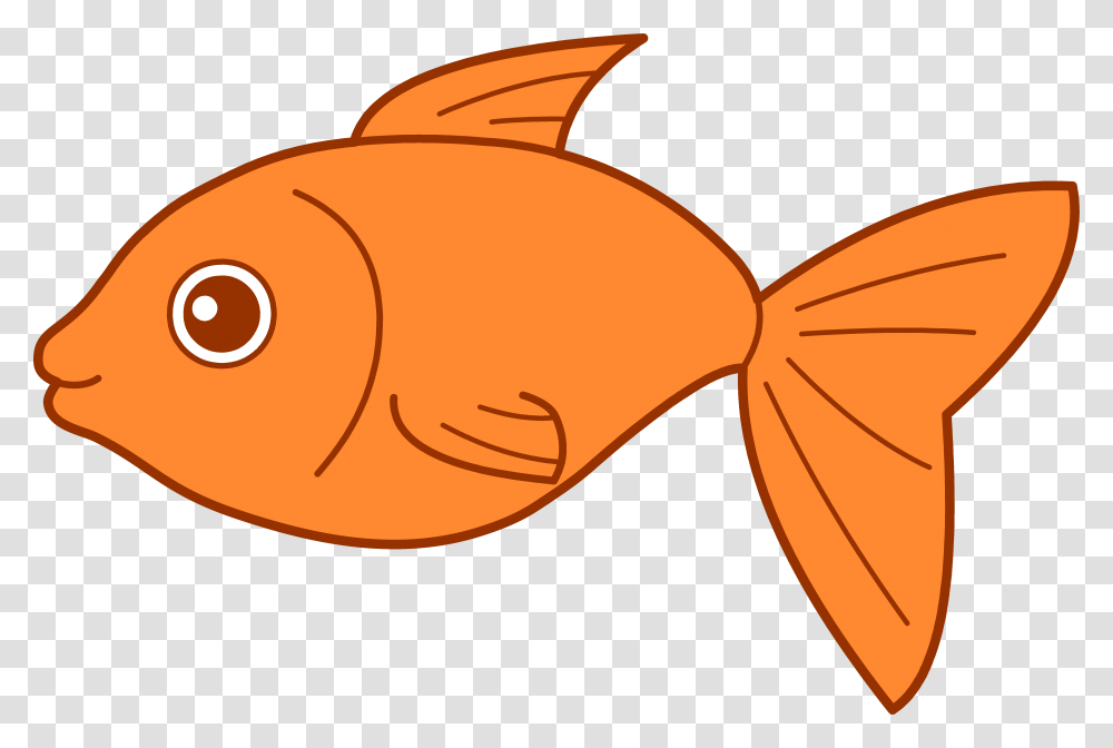 Clipart Of Fish Winging, Animal, Goldfish Transparent Png