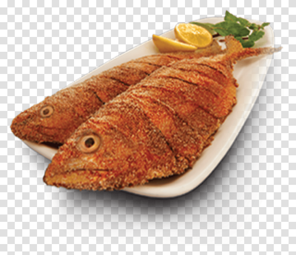 Clipart Of Fried Fish, Seafood, Animal, Sea Life, Dish Transparent Png
