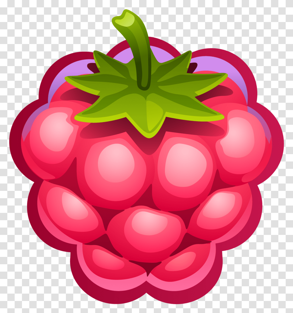 Clipart Of Fruit Consist And Fruit For, Plant, Raspberry, Food, Birthday Cake Transparent Png
