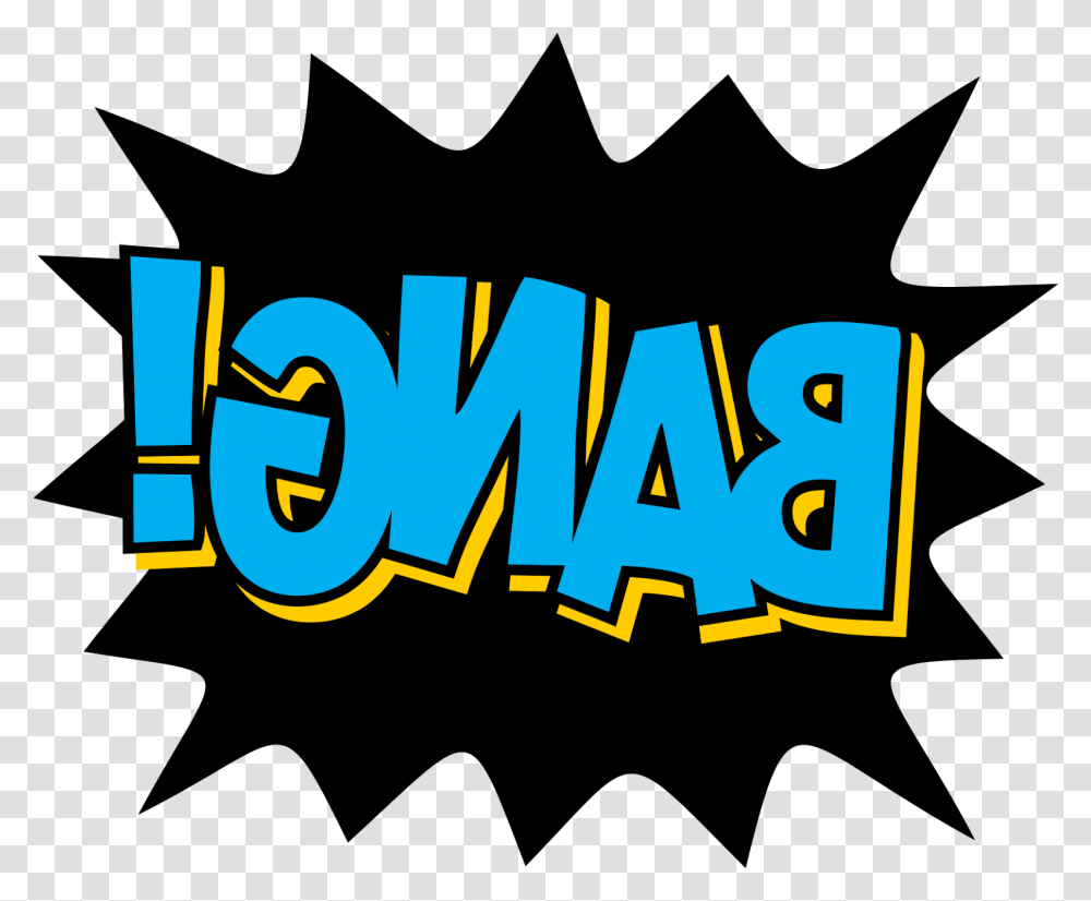 Clipart Of Genes Boom And Batman Word Palabras De Super Heroes, Alphabet, Logo Transparent Png