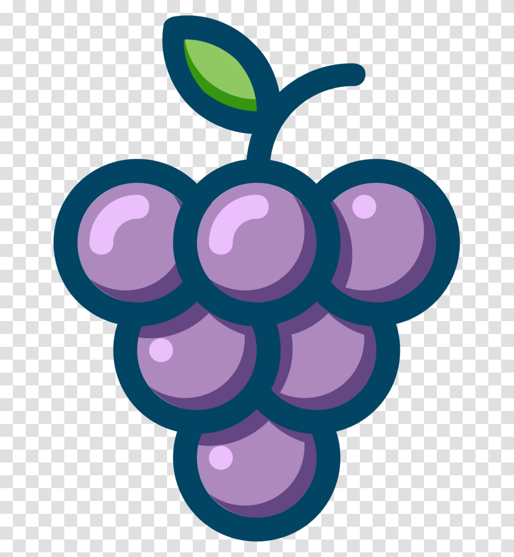 Clipart Of Grapes, Balloon, Plant, Fruit, Food Transparent Png