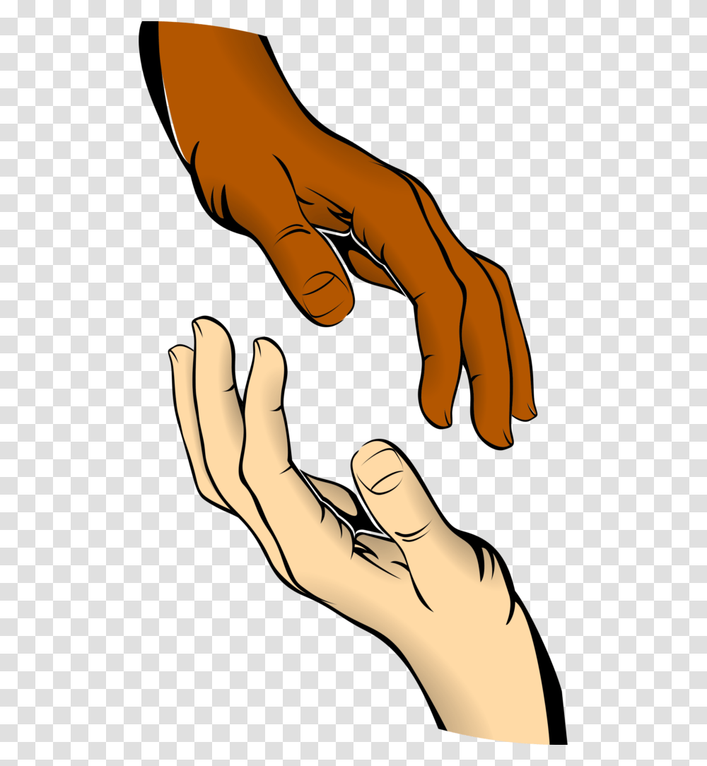 Clipart Of Hand, Person, Human, Finger, Hook Transparent Png