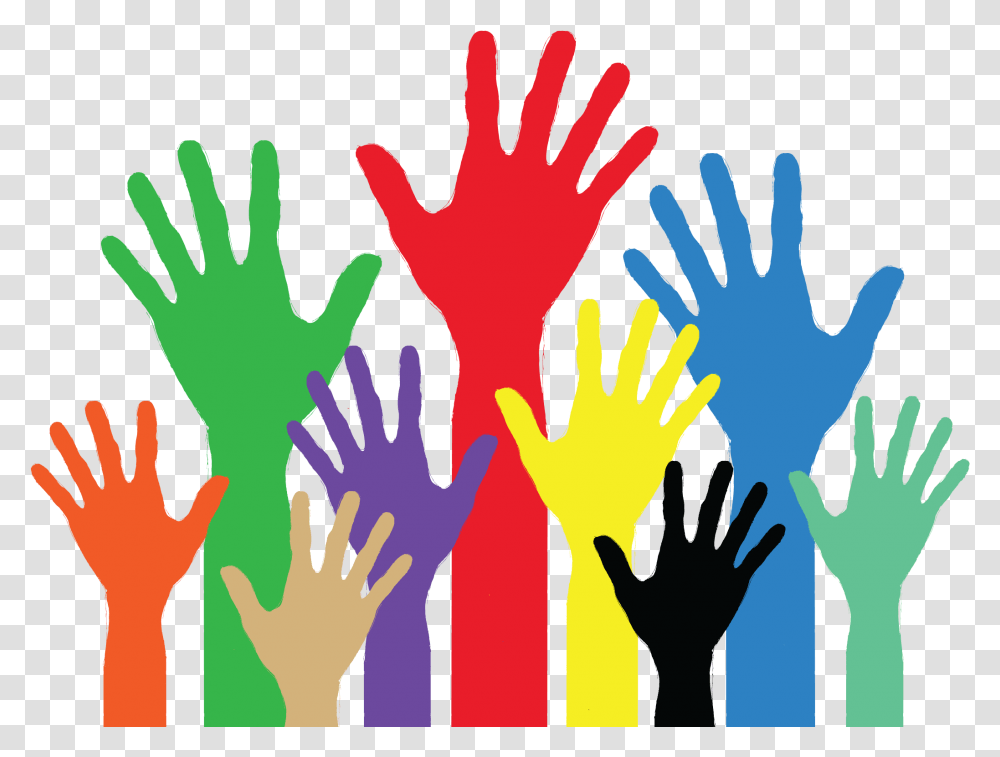 Clipart Of Hands Helping And Grants Hand Drawing Shadow, Crowd, Floral Design, Pattern Transparent Png