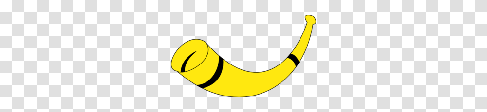 Clipart Of Horn, Banana, Fruit, Plant, Food Transparent Png