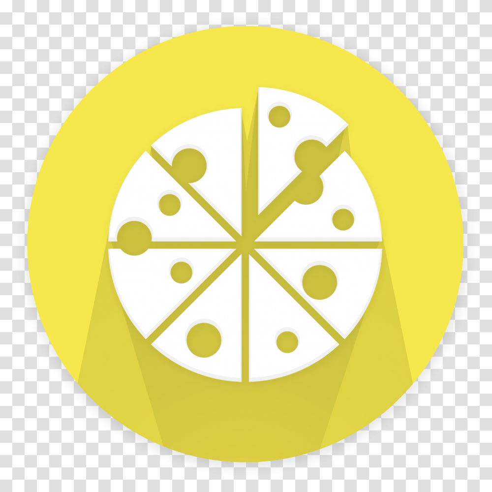 Clipart Of Icon Sliced Pizza Free Image Download Charing Cross Tube Station, Plant, Citrus Fruit, Food, Symbol Transparent Png