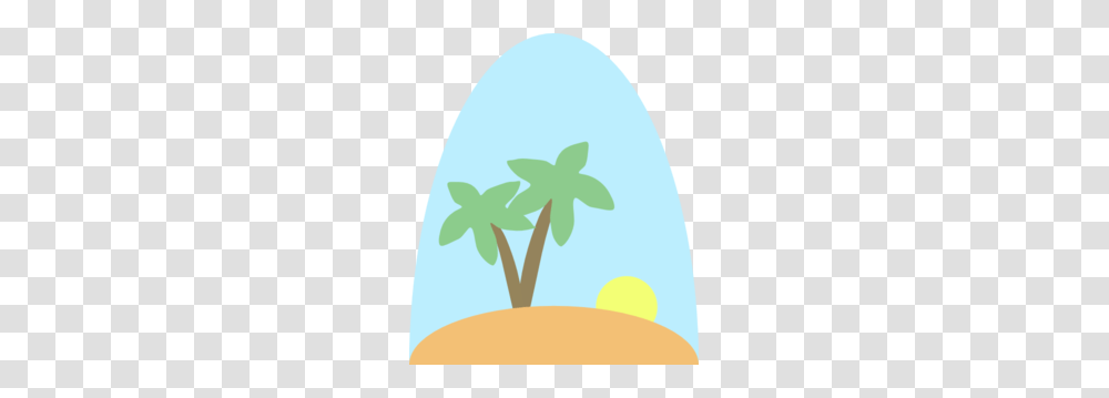 Clipart Of Island Beach Scenes, Food, Egg, Easter Egg, Plant Transparent Png