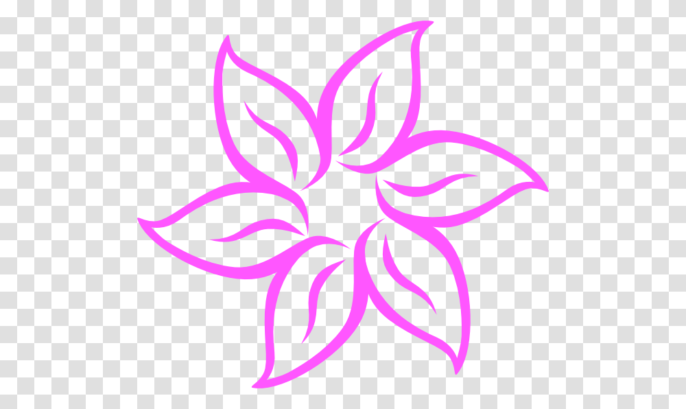 Clipart Of Lily Flower, Logo, Trademark, Pattern Transparent Png