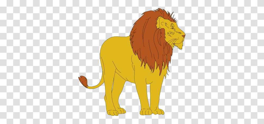 Clipart Of Lion, Mammal, Animal, Elephant, Wildlife Transparent Png