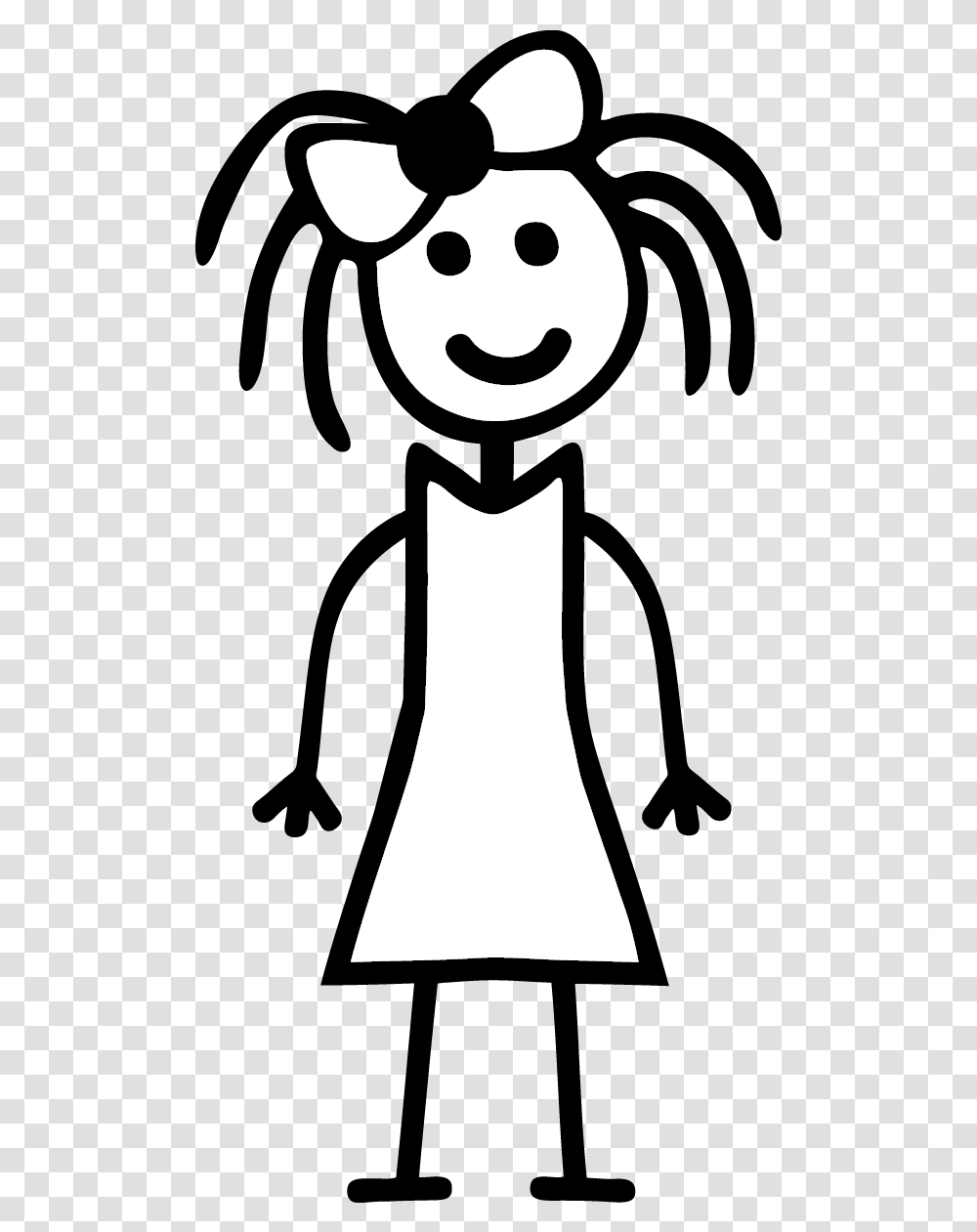 Clipart Of Logic Stanford And Weblogs Stick Figure Girl, Stencil, Cross, Symbol, Face Transparent Png