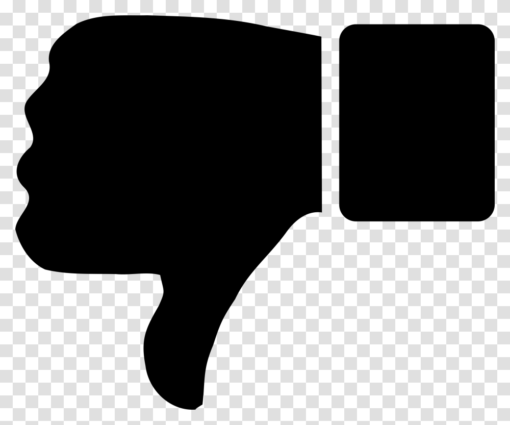 Clipart Of Negative Reputation And Invalid Thumbs Down Clipart, Gray, World Of Warcraft Transparent Png