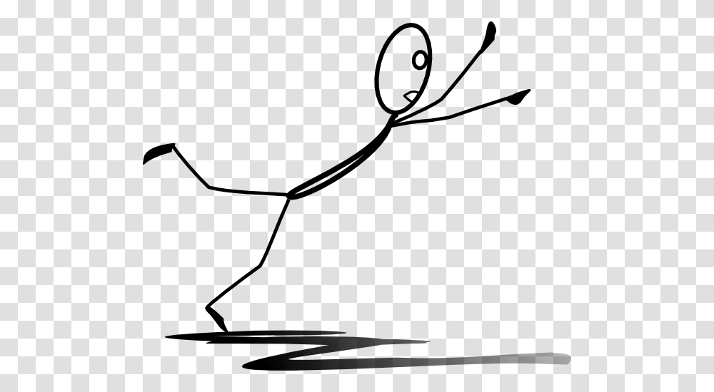 Clipart Of Person Falling, Drawing, Doodle, Plan Transparent Png