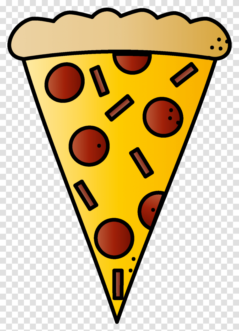 Clipart Of Pizza If And Breathing Triangle Pizza Slice Clipart, Tie, Food, Stand, Urban Transparent Png