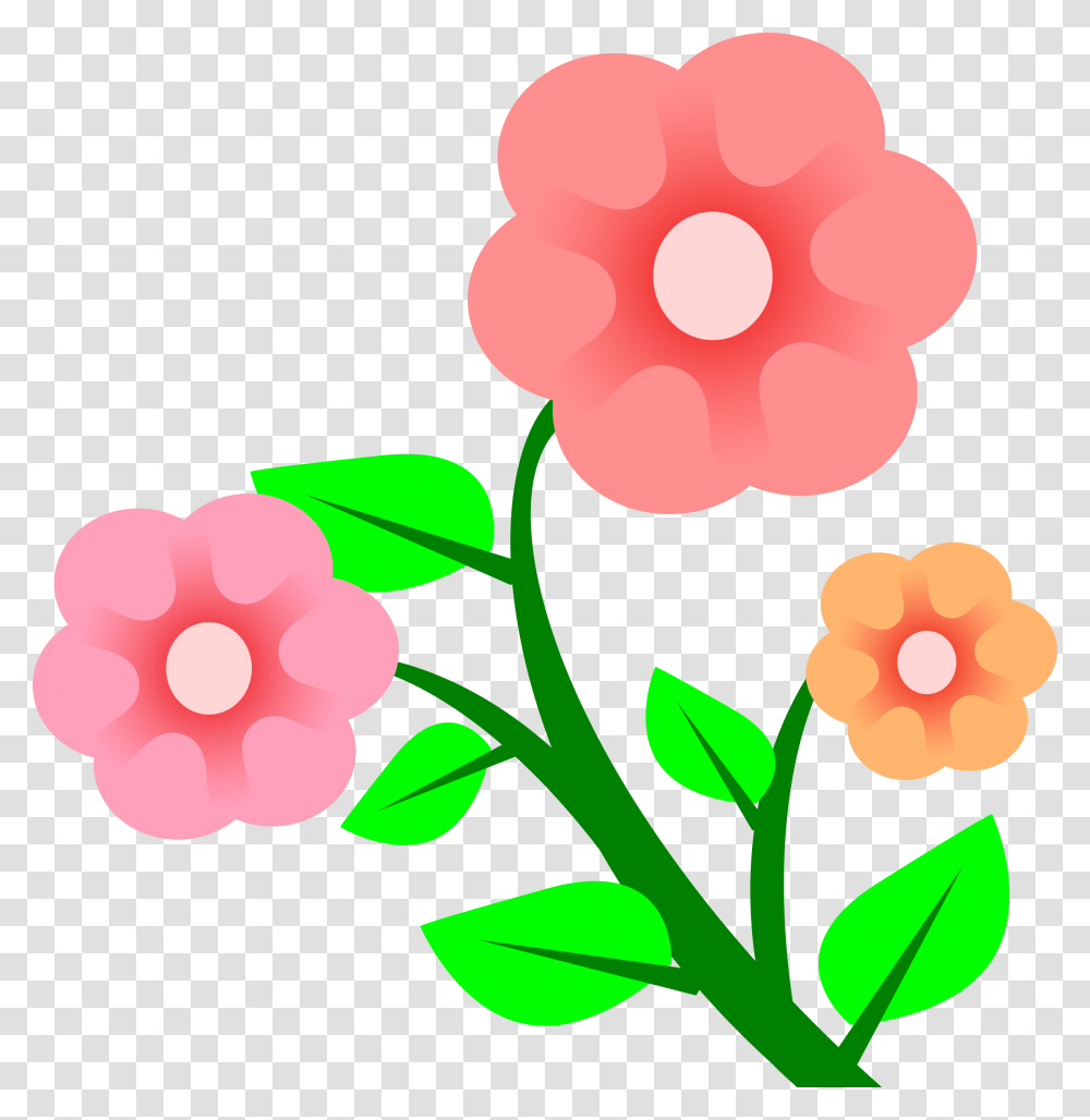 Clipart Of Pretty Escorts And Beautiful Rose Pink Flower Vector, Plant, Blossom, Anther, Petal Transparent Png