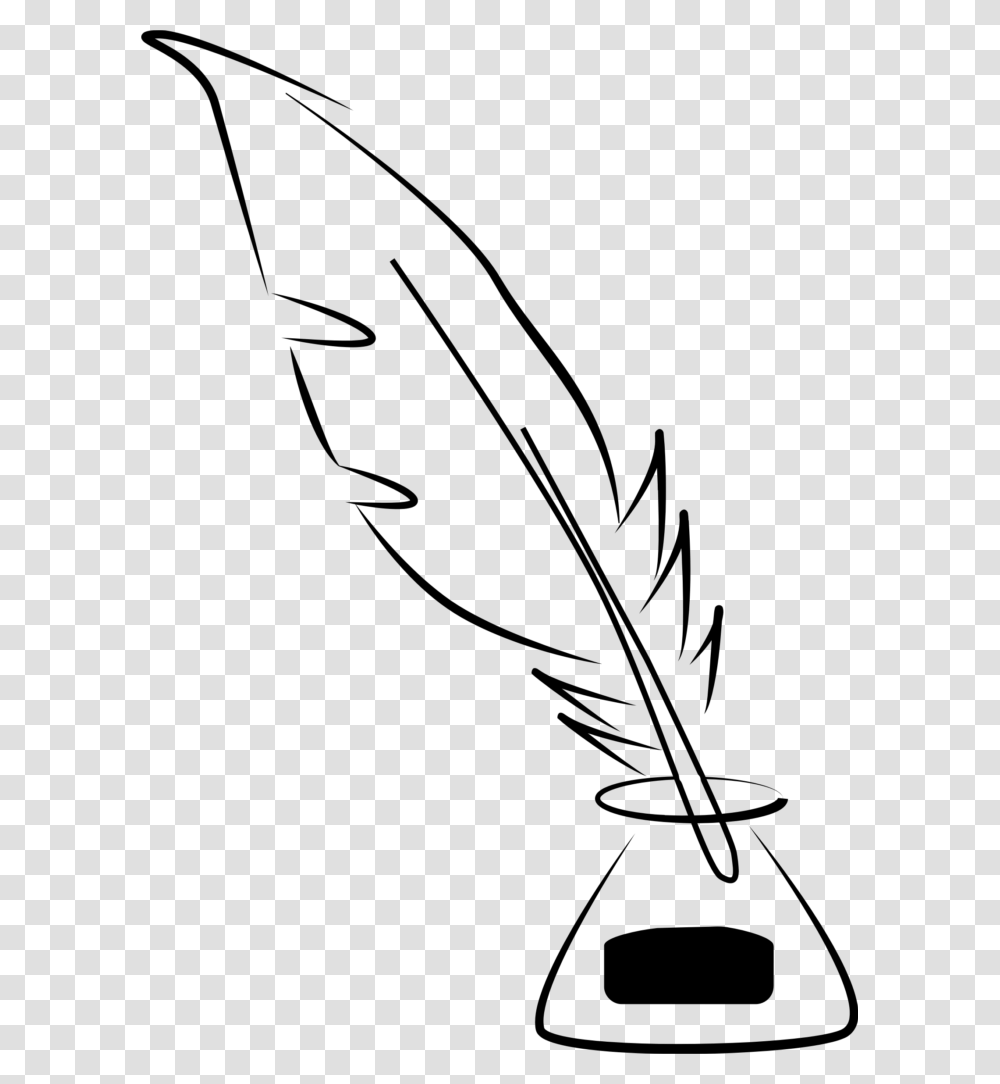 Clipart Of Quill, Gray, World Of Warcraft Transparent Png