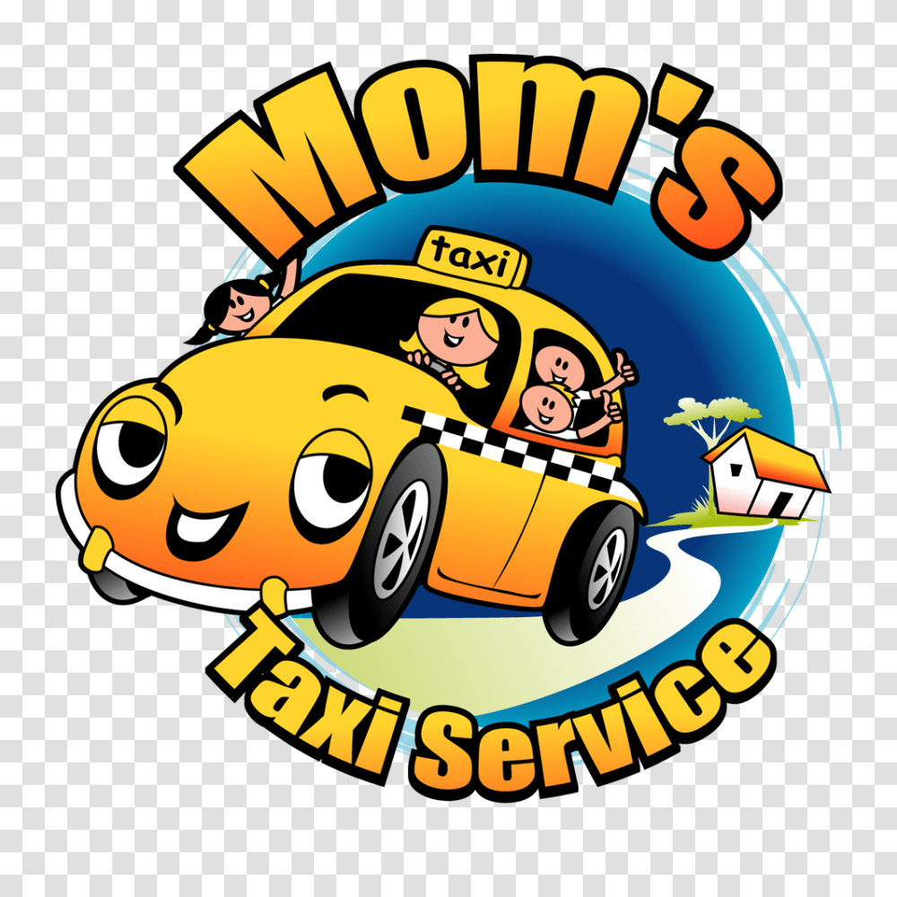 Clipart Of Retro Mom In Kitchen, Label, Car, Vehicle Transparent Png