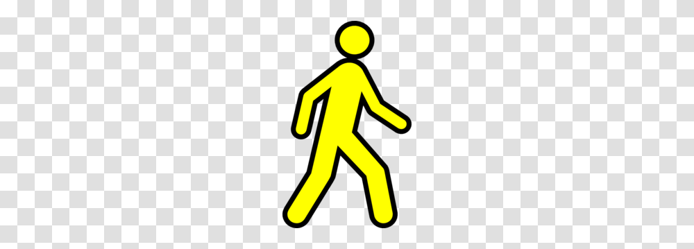 Clipart Of Someone Walking, Sign, Road Sign Transparent Png