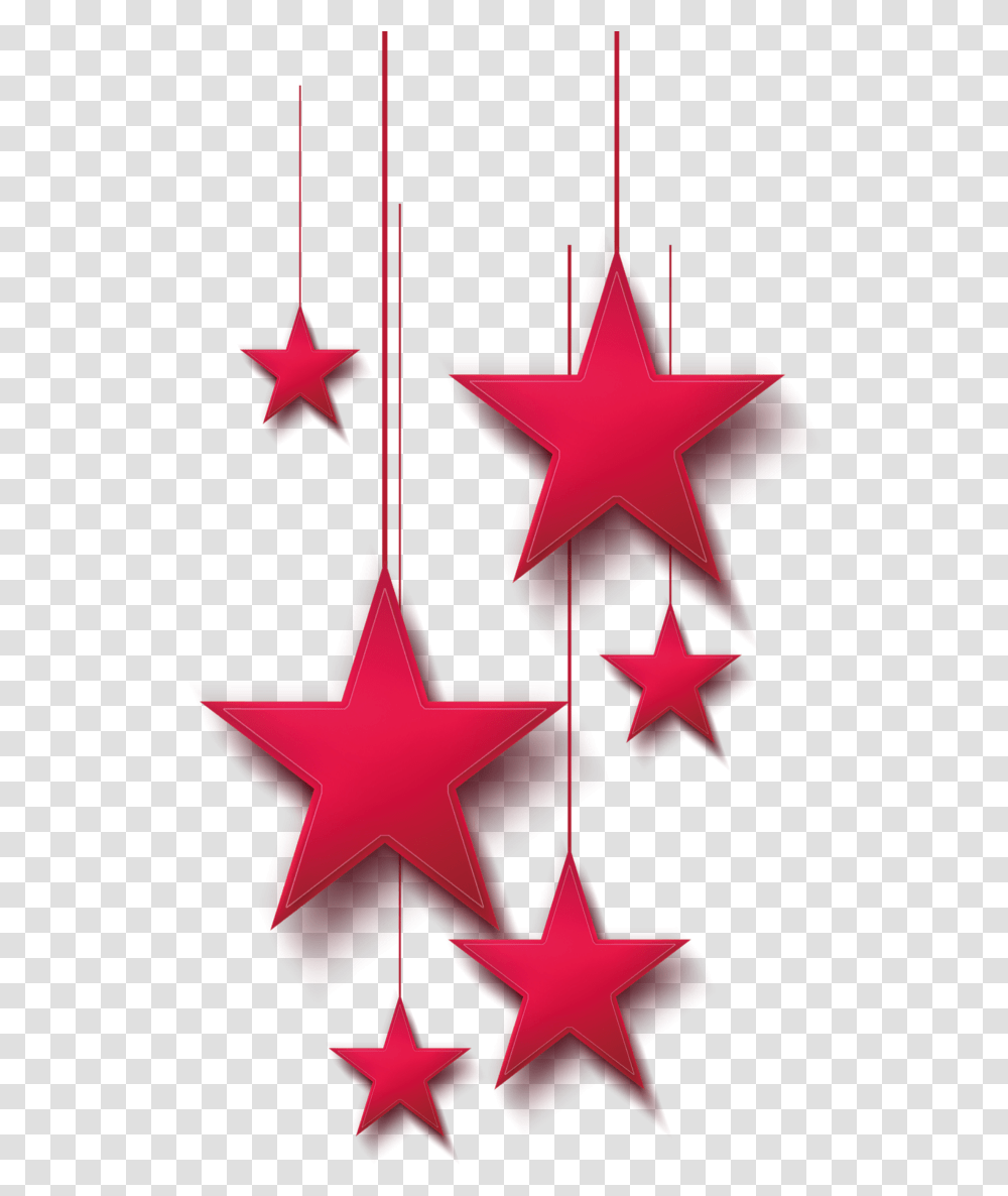 Clipart Of Stars Christmas Red Star, Cross, Star Symbol Transparent Png