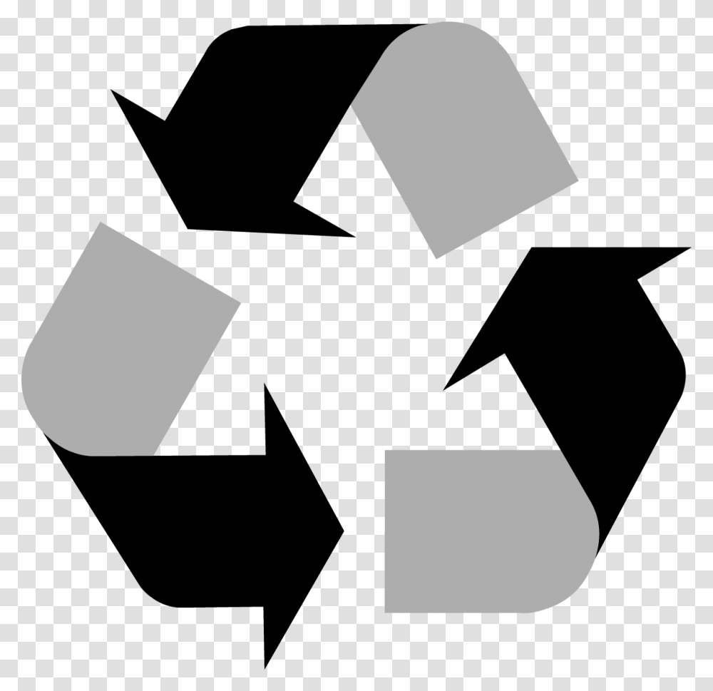 Clipart Of Symbol Disposal And Simbol X Eco Friendly Packaging Logo, Stencil, Recycling Symbol, Triangle Transparent Png