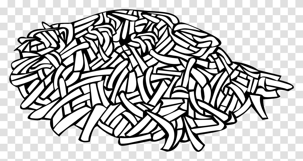 Clipart Of The Shredded Potato Hash Browns Clip Art, Pattern, Knot, Maze, Labyrinth Transparent Png