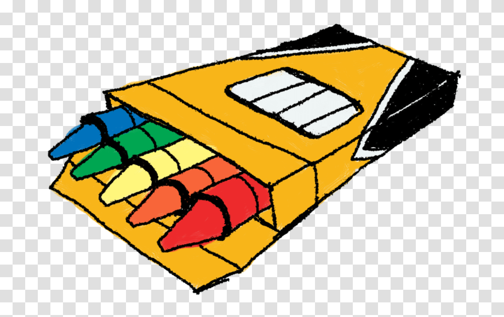 Clipart Of Things In School, Crayon Transparent Png