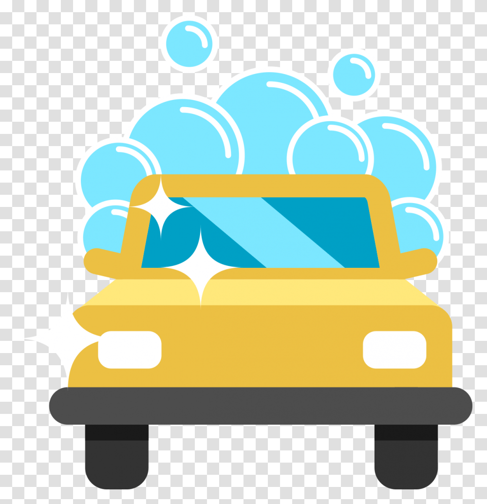 Clipart Of Wash Car Was And Auto Detail Car Wash Icon Car Wash Icon, Graphics, Text, Vehicle, Transportation Transparent Png