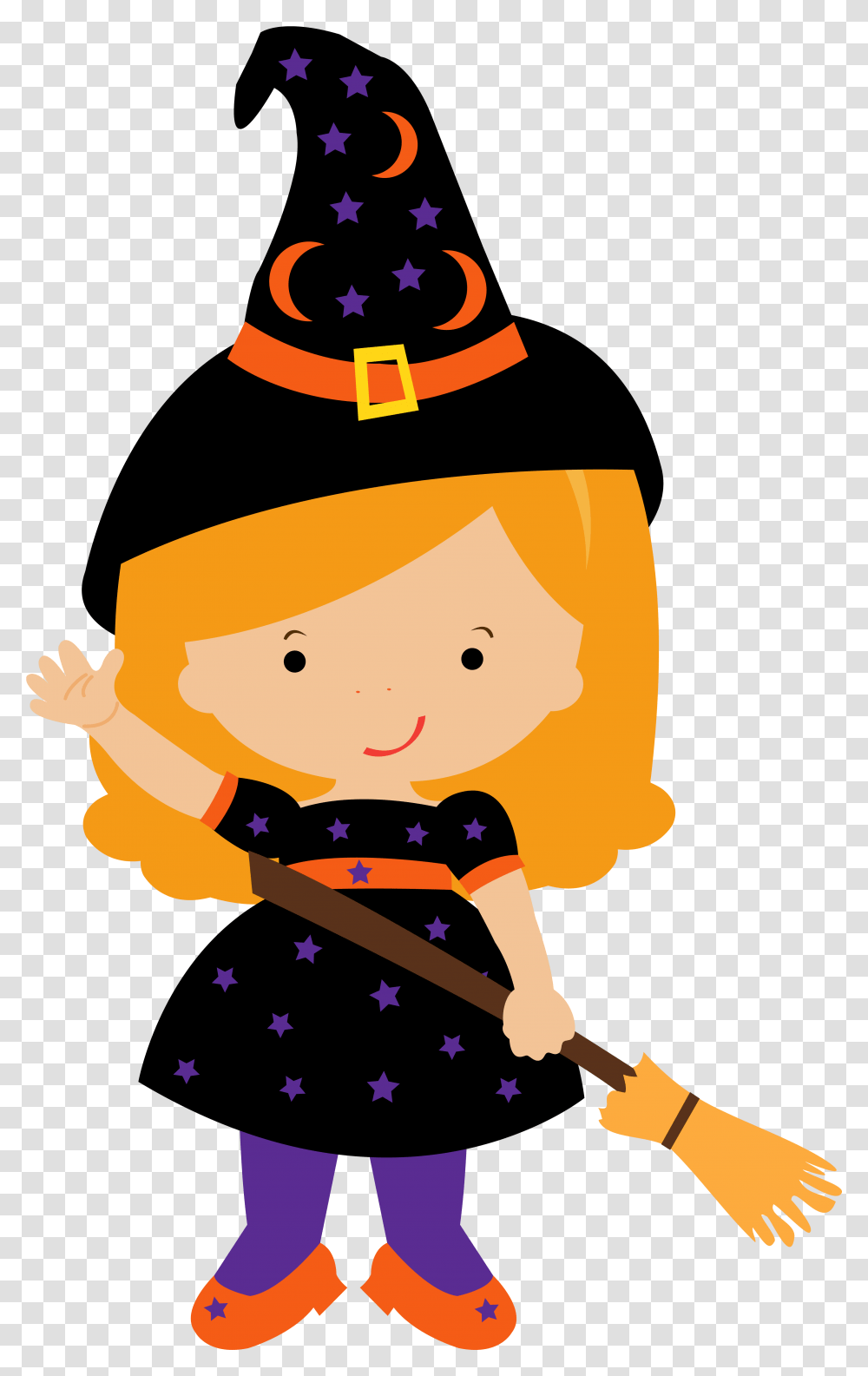 Clipart Of Witch This And Background Witch Clipart, Person, Human, Toy, Elf Transparent Png