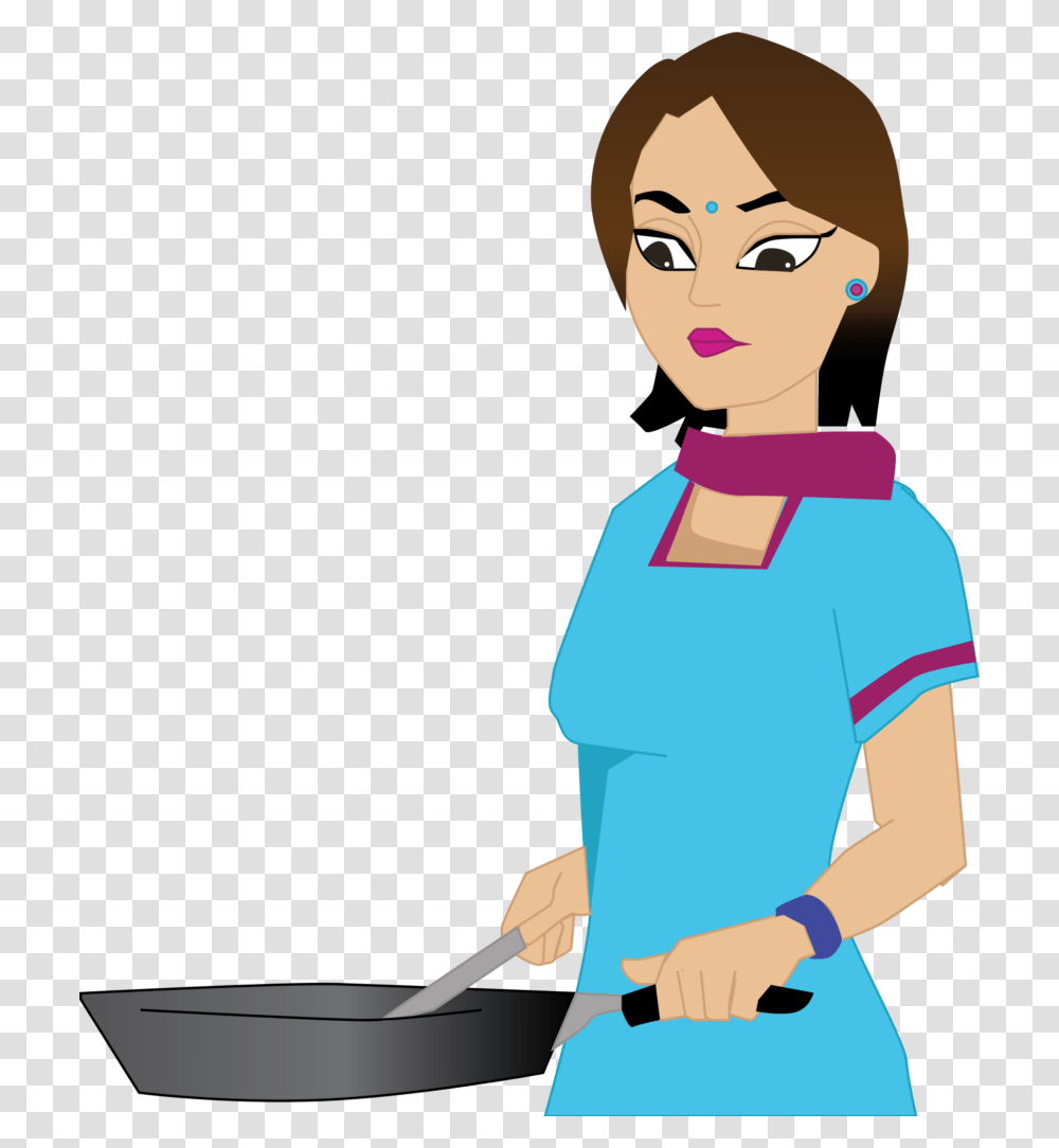 Clipart Of Woman, Person, Female, Cleaning, Teacher Transparent Png