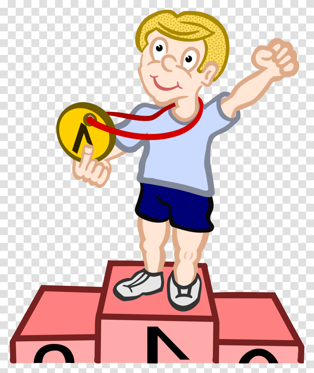 Clipart Of Won Winning And Winner Win Clipart, Person, Human, Juggling Transparent Png