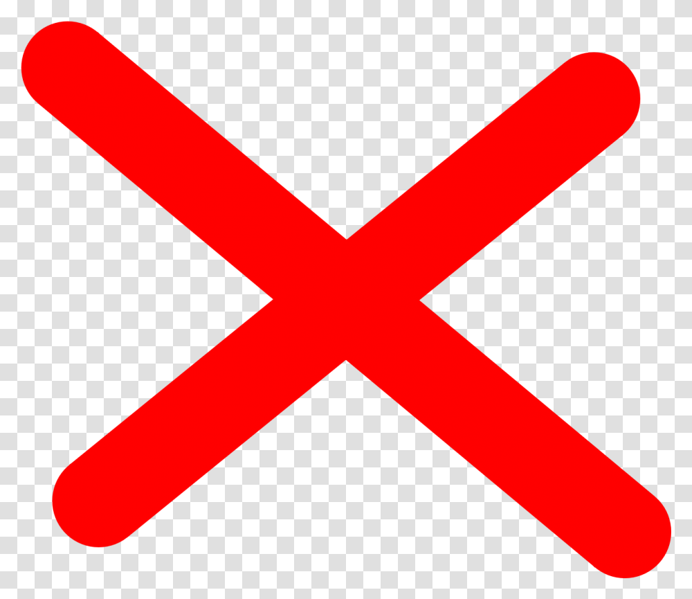 Clipart Of Wrong Big Airplane And Red X, Logo, Symbol, Trademark, First Aid Transparent Png