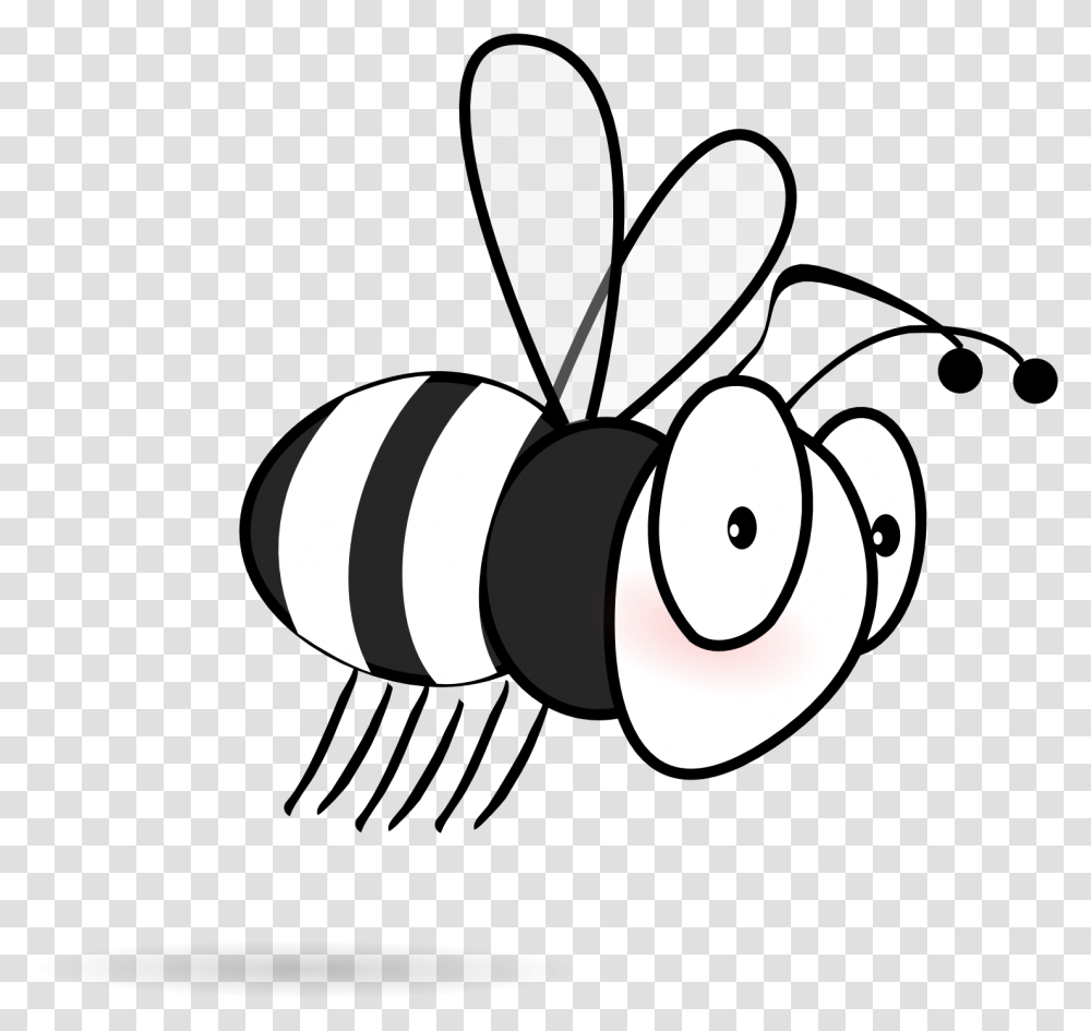 Clipart Of Zip Bee And Membrane Blessed Bee, Machine, Propeller Transparent Png