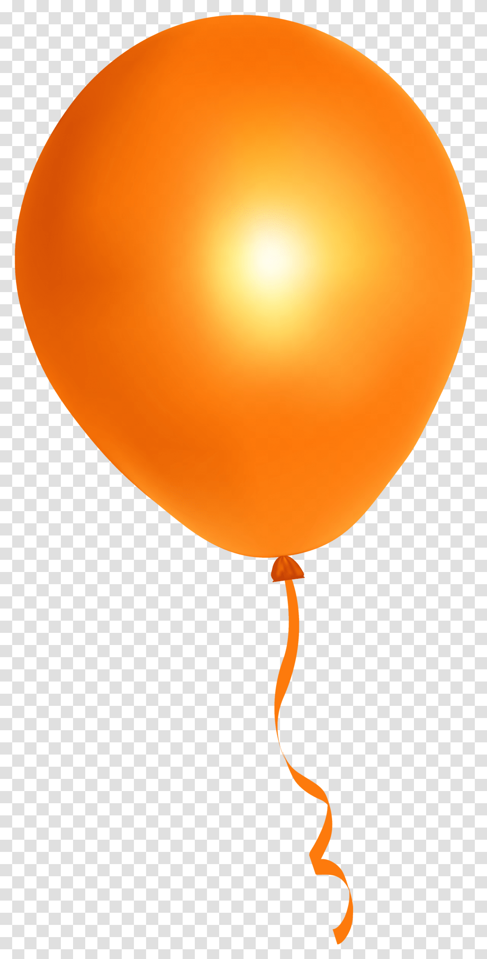 Clipart Orange Balloon Background, Lamp Transparent Png