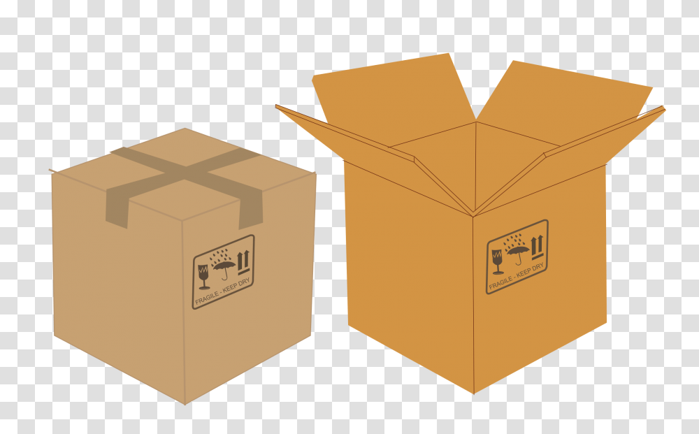 Clipart, Package Delivery, Carton, Box, Cardboard Transparent Png