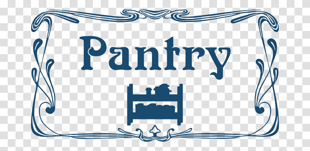 Clipart Pantry Door Sign Pantry Clip Art, Alphabet, Label Transparent Png