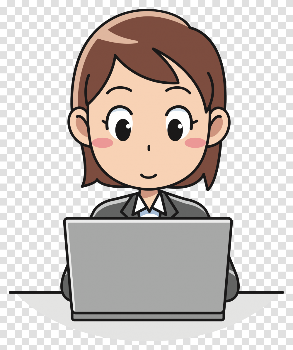 Clipart, Pc, Computer, Electronics, Laptop Transparent Png