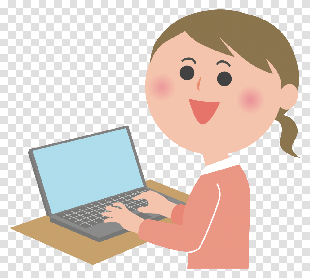 Clipart, Pc, Computer, Electronics, Laptop Transparent Png