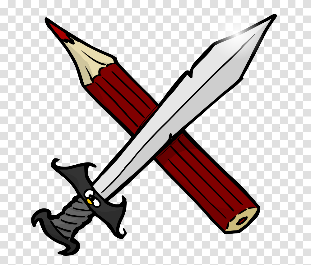 Clipart, Pencil, Weapon, Weaponry, Blade Transparent Png