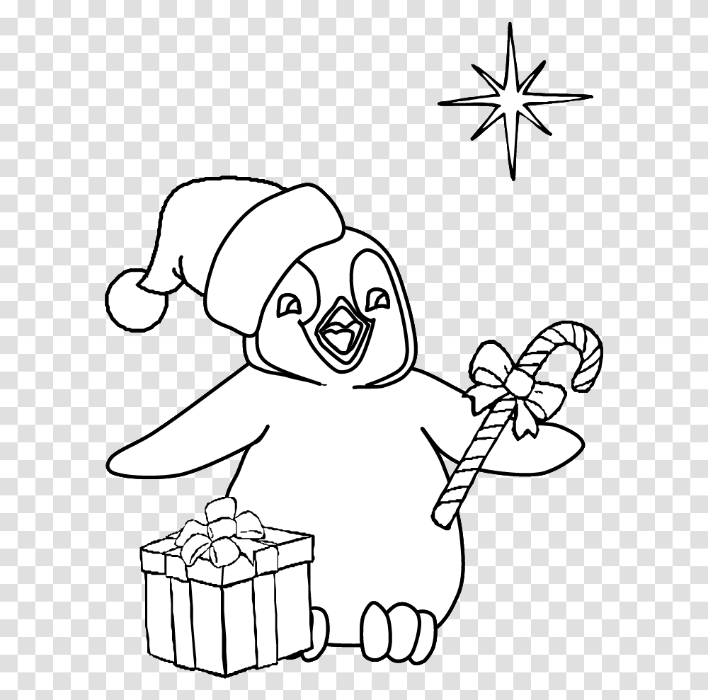 Clipart Penquin Coloring, Chef Transparent Png